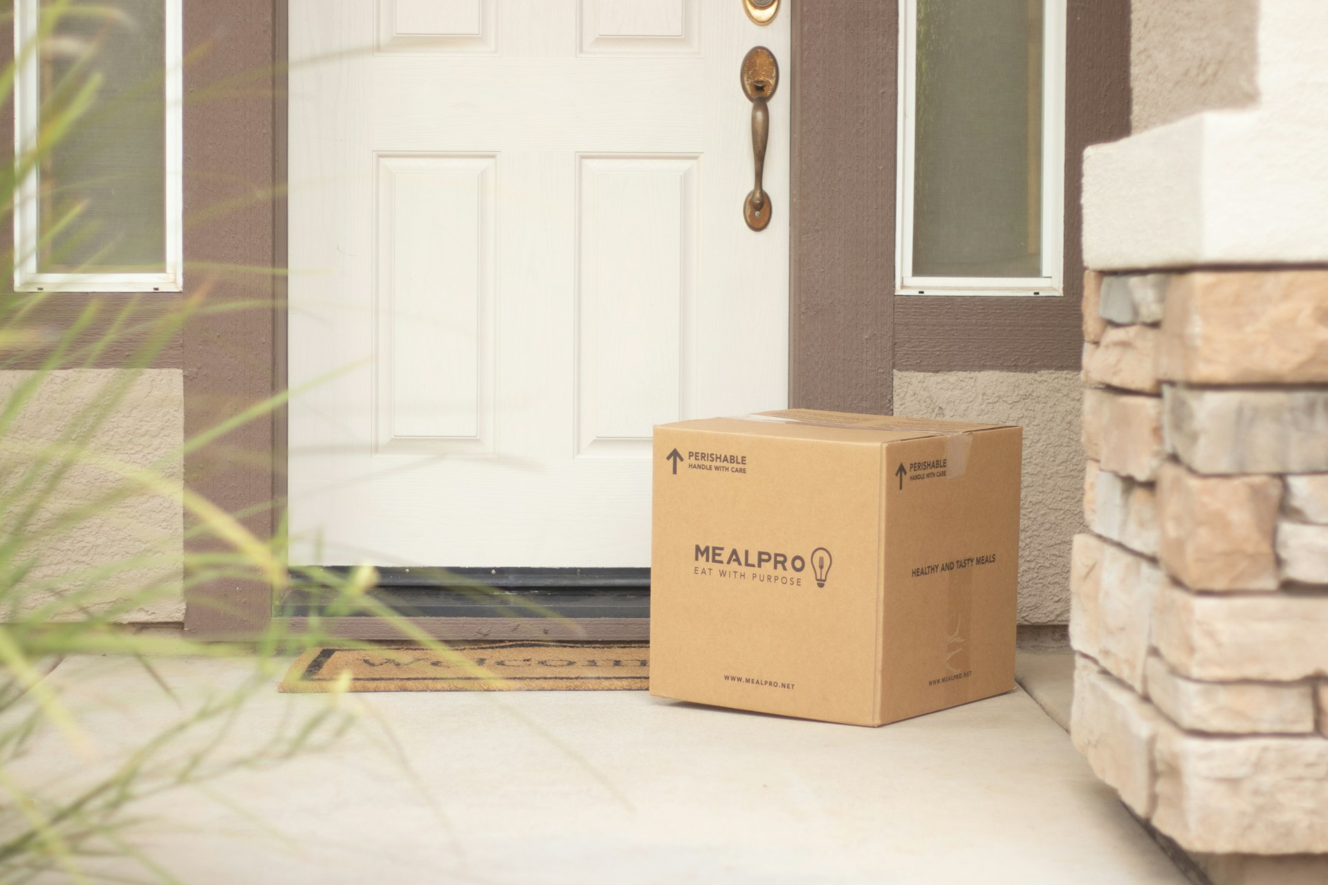 Package at doorstep